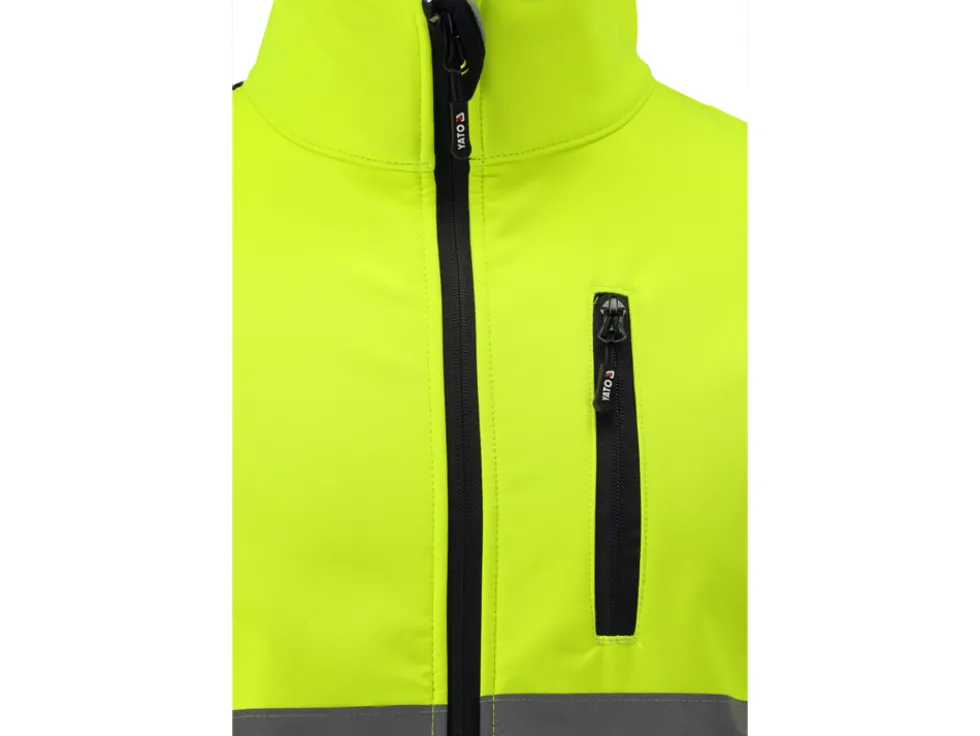 KURTKA SOFTSHELL OSTRZEGAWCZA ORIOLUS ROZM. 3XL