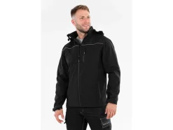 KURTKA SOFTSHELL Z KAPTUREM OBSIDIAN ROZM. XL