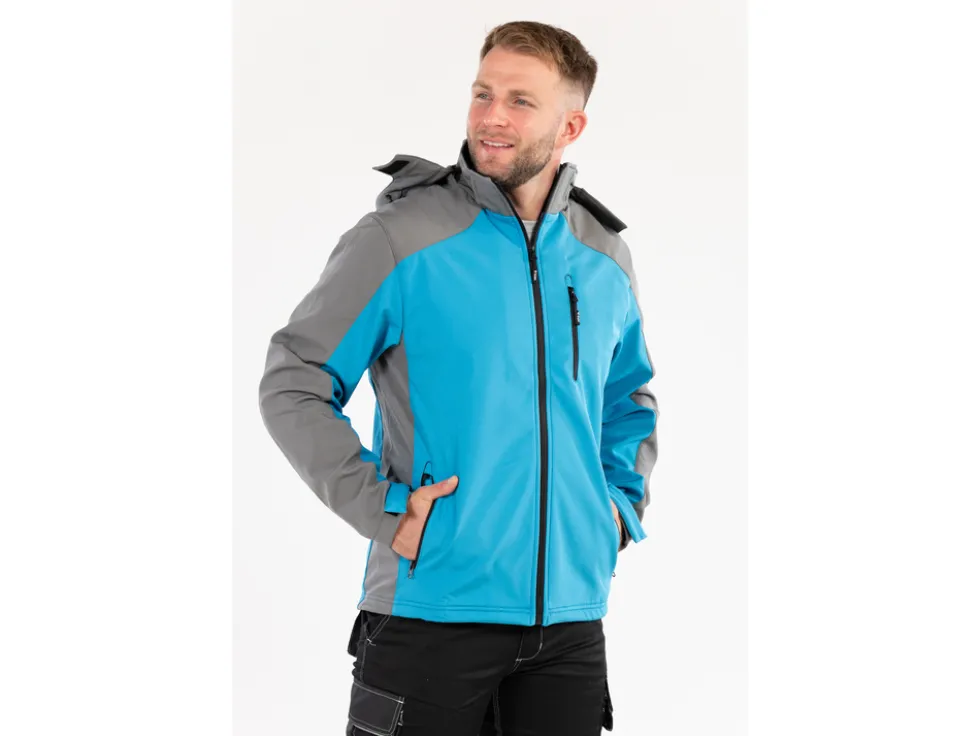 KURTKA SOFTSHELL Z KAPTUREM STRATUS ROZM. 3XL