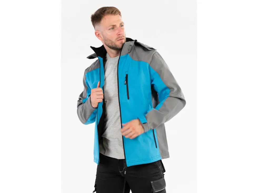 KURTKA SOFTSHELL Z KAPTUREM STRATUS ROZM. 2XL
