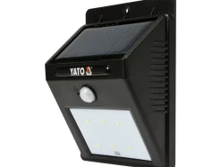LAMPA ŚCIENNA SOLARNA Z CZUJNIKIEM RUCHU 6 SMD LED