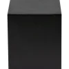 LAMPA ŚCIENNA ZEWNĘTRZNA CZARNA ALUMINIOWA 1XGU10 KWADRATOWA