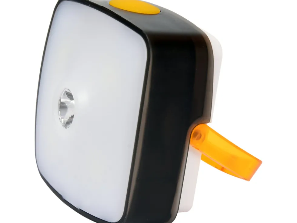 LAMPA CZOŁOWA 3W LED I 4 SMD LED AKU.