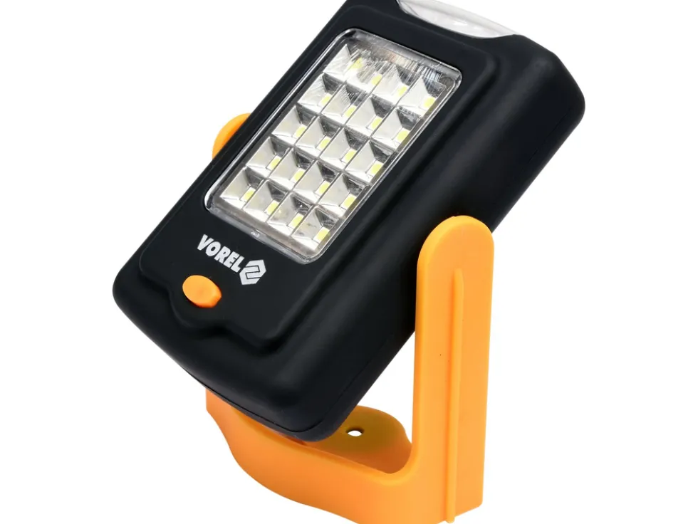 LAMPA RĘCZNA OBROTOWA 20+3 LED