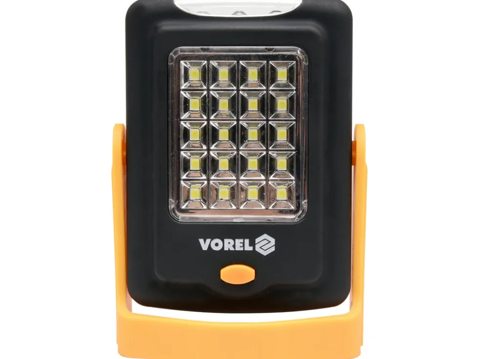 LAMPA RĘCZNA OBROTOWA 20+3 LED