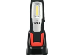 LAMPA WARSZTATOWA 6W COB, 600LM + 250LM, LI-ION 3.7V 2600MAH, IK07, IP54, CRI80