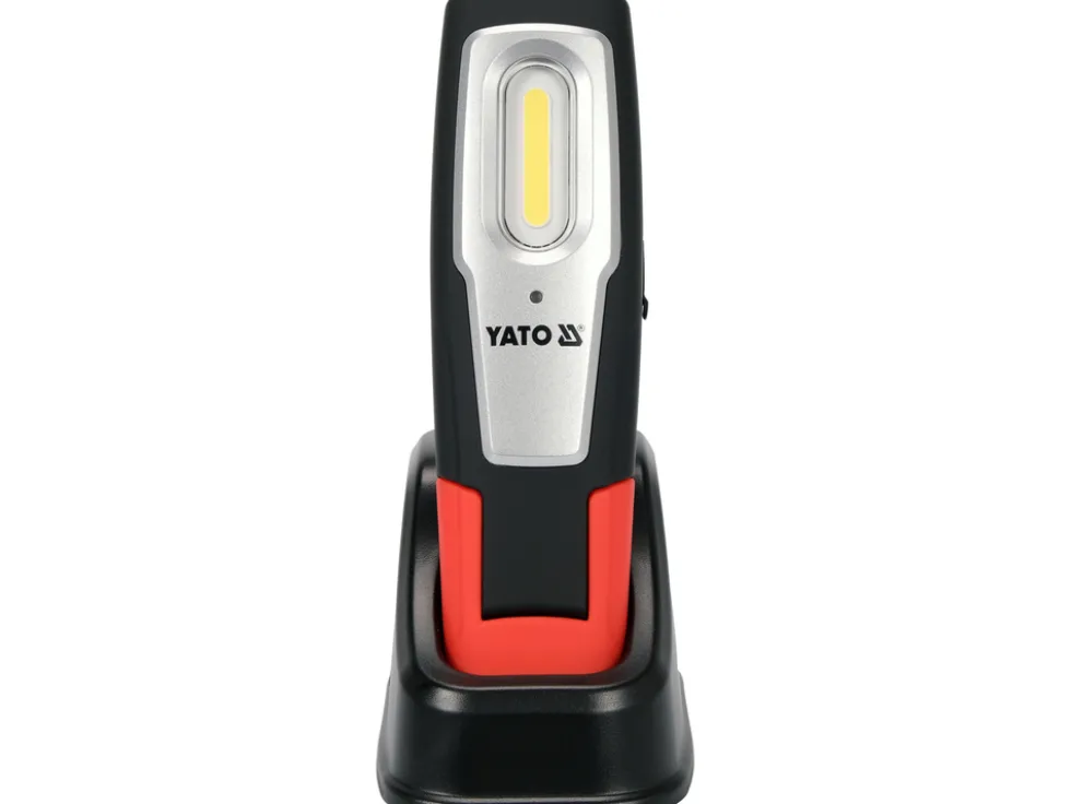 LAMPA WARSZTATOWA 6W COB, 600LM + 250LM, LI-ION 3.7V 2600MAH, IK07, IP54, CRI80