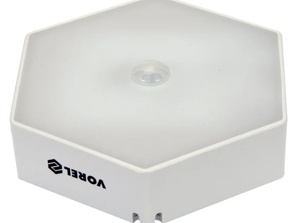 LAMPKA NOCNA SMD LED 50LM CZUJNIK RUCHU I ZMIERZCHU, AKU