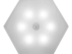 LAMPKA NOCNA SMD LED 50LM CZUJNIK RUCHU I ZMIERZCHU, 3AAA