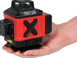 LASER ZIELONY 16 LINIOWY 4D Z AKCSESORIAMI I STATYWEM