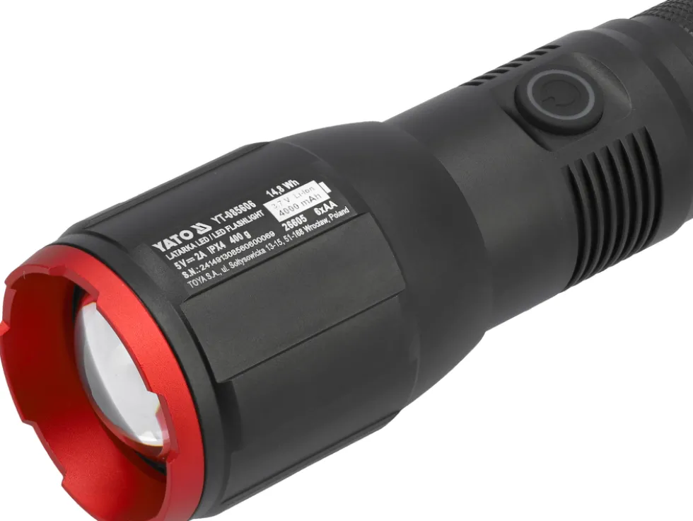 LATARKA AKUMULATOROWA/6XAA 25W 2500LM