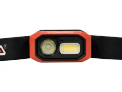 LATARKA CZOŁOWA 480LM AKU, CZUJNIK RUCHU, LI-ION 3,7V 1400MAH, IP54, PŁYNNA REGULACJA ŚWIATŁA