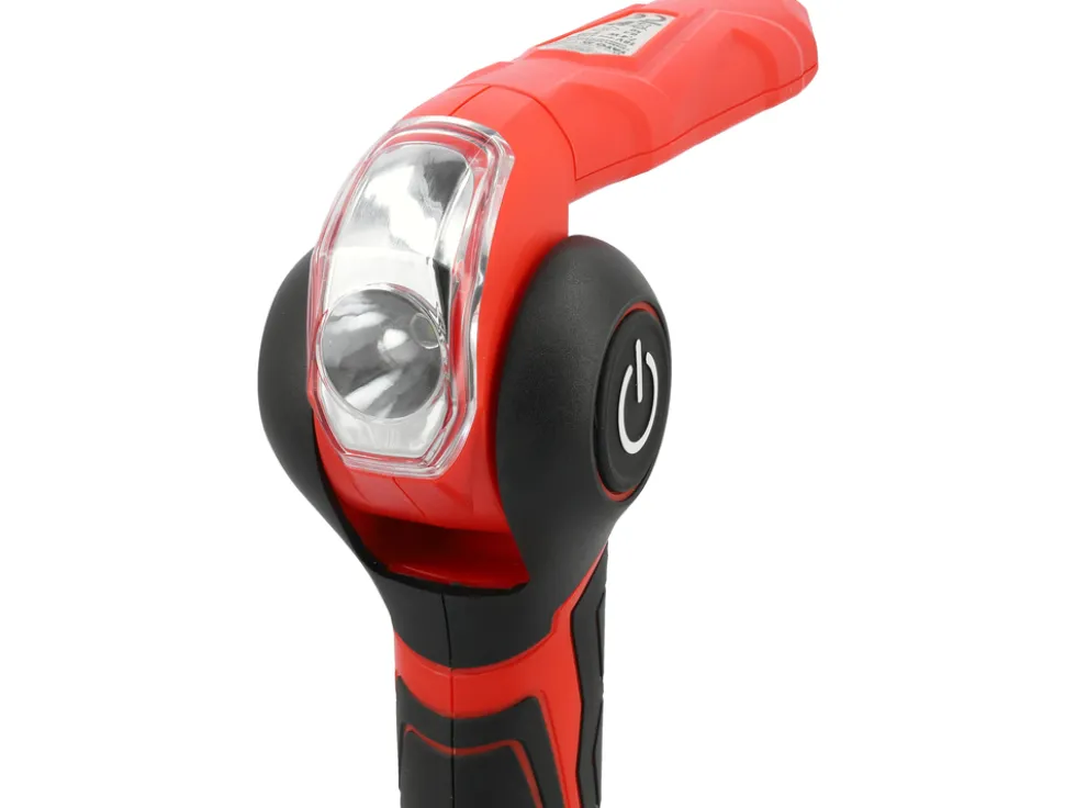LATARKA 18V (BODY;6000LM) LED, REGULOWANA GŁOWICA