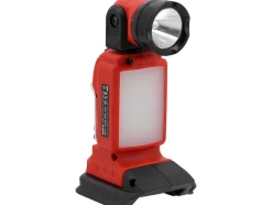 LATARKA 2W1 18V 250LM, RUCHOMA GŁOWICA - BEZ AKUMULATORA