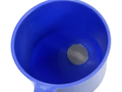 LEJEK SKOŚNY Z SITKIEM NIEBIESKI 130MM