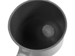 LEJEK SKOŚNY Z SITKIEM SZARY 130MM
