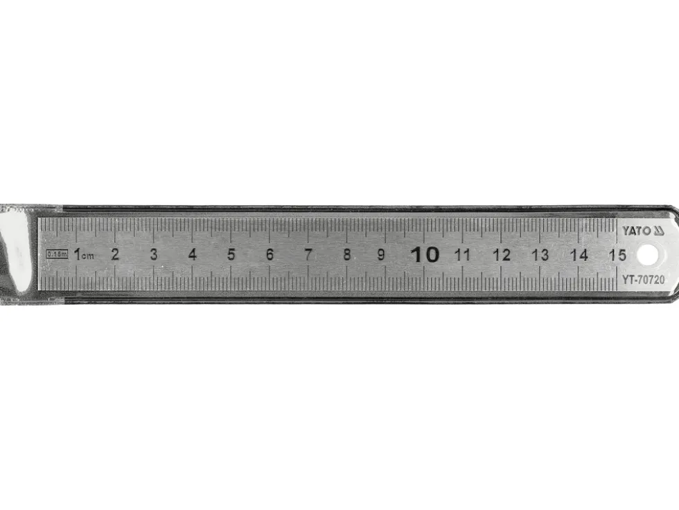 LINIAŁ MIERNICZY STAINLESS STEEL 150MM
