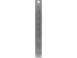 LINIAŁ MIERNICZY STAINLESS STEEL 150MM