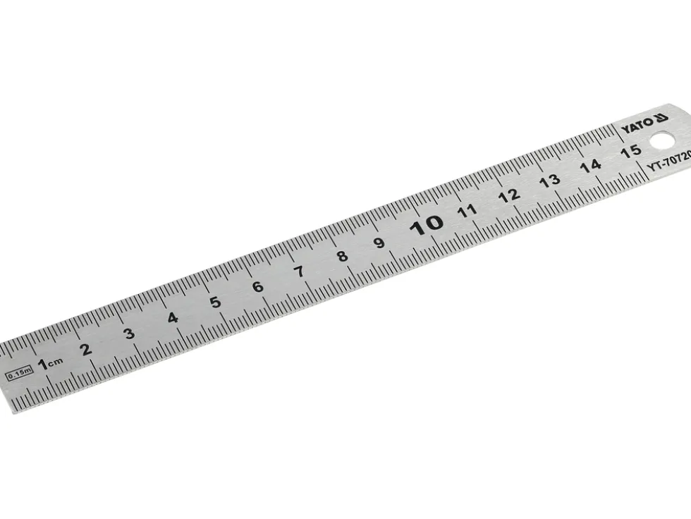 LINIAŁ MIERNICZY STAINLESS STEEL 150MM