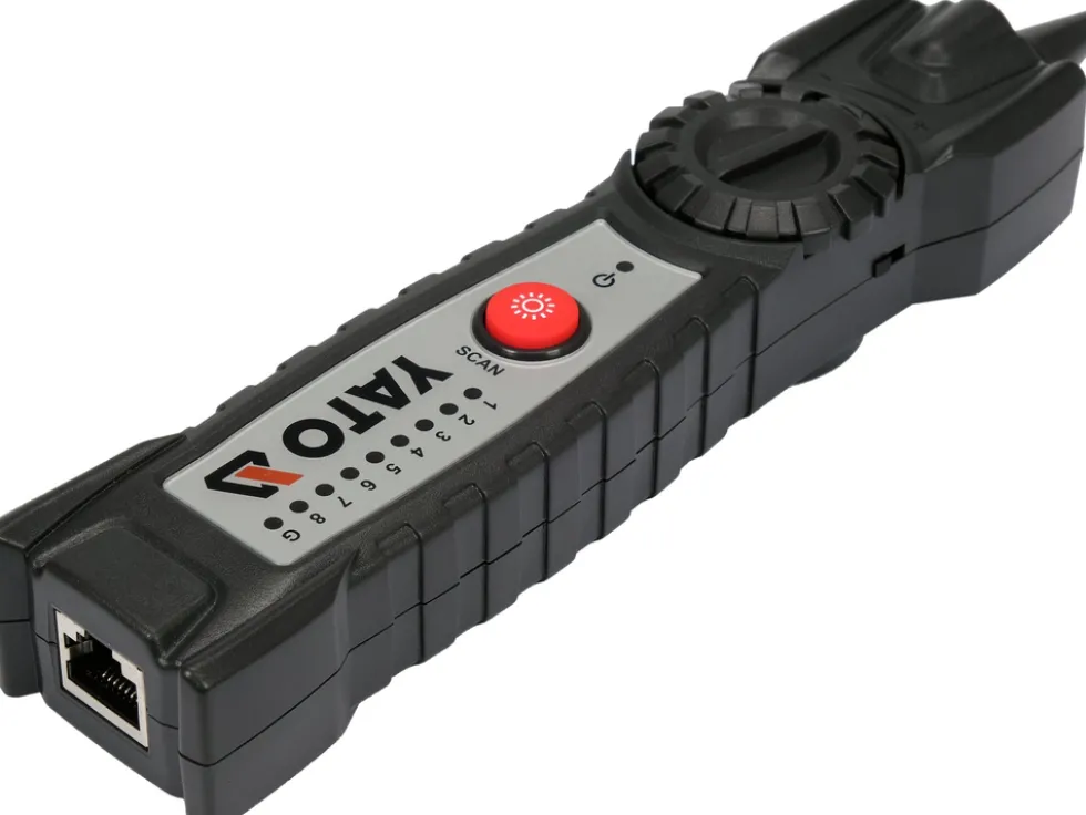 LOKALIZATOR KABLI I TESTER PRZEWODÓW SIECIOWYCH RJ11 RJ45 ODPORNY NA ZAKŁÓCENIA