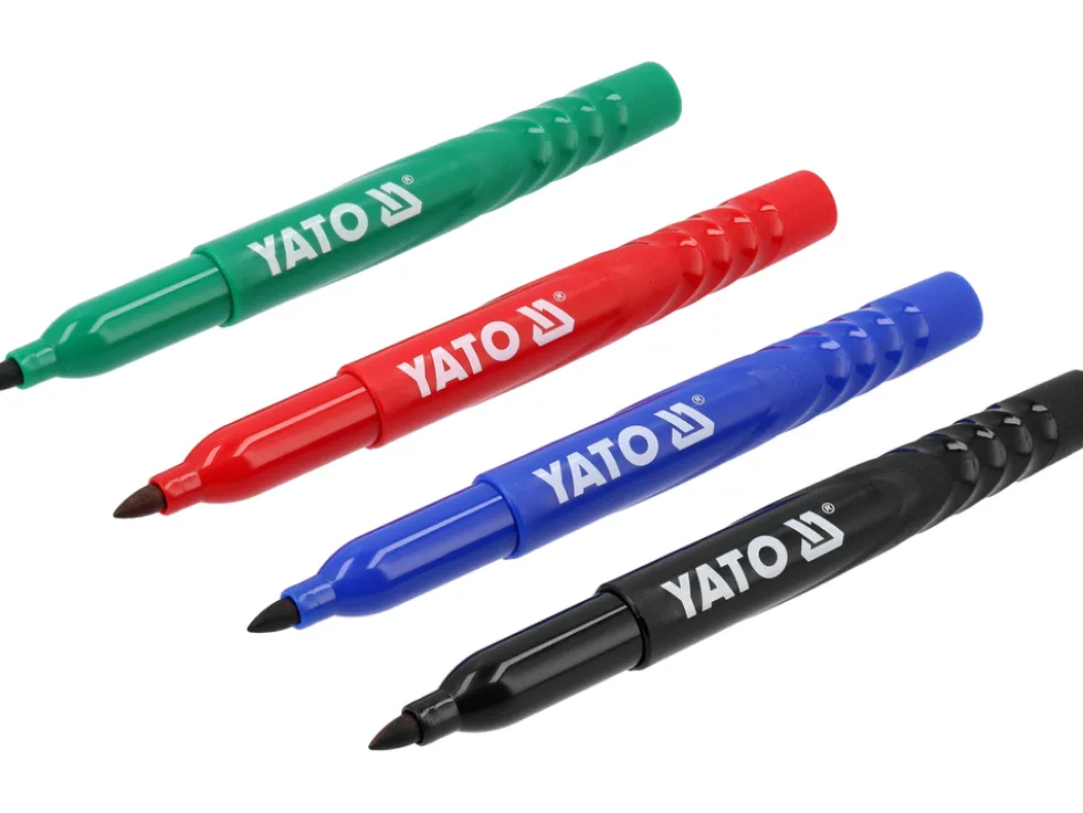 MARKERY TECHNICZNE OPK. 36 SZT / CZARNY-ZIELONY-NIEBIESKI-CZERWONY