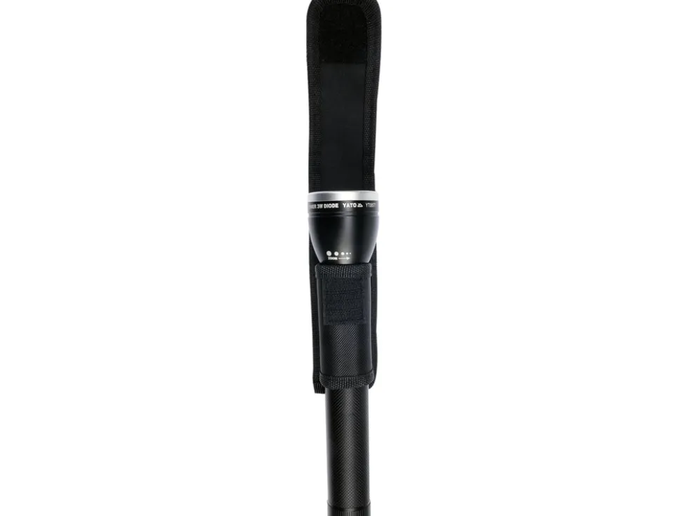 METALOWA LATARKA Z DIODĄ LED 228X47MM