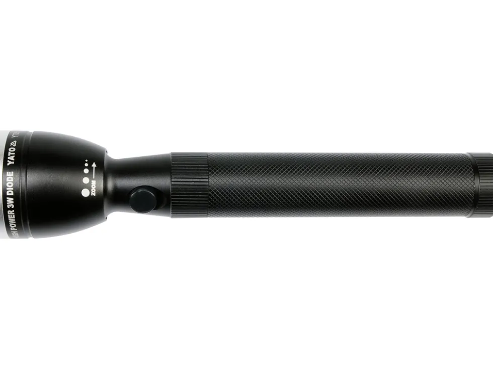 METALOWA LATARKA Z DIODĄ LED 228X47MM