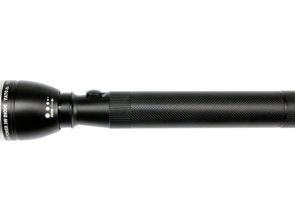 METALOWA LATARKA Z DIODĄ LED 228X47MM