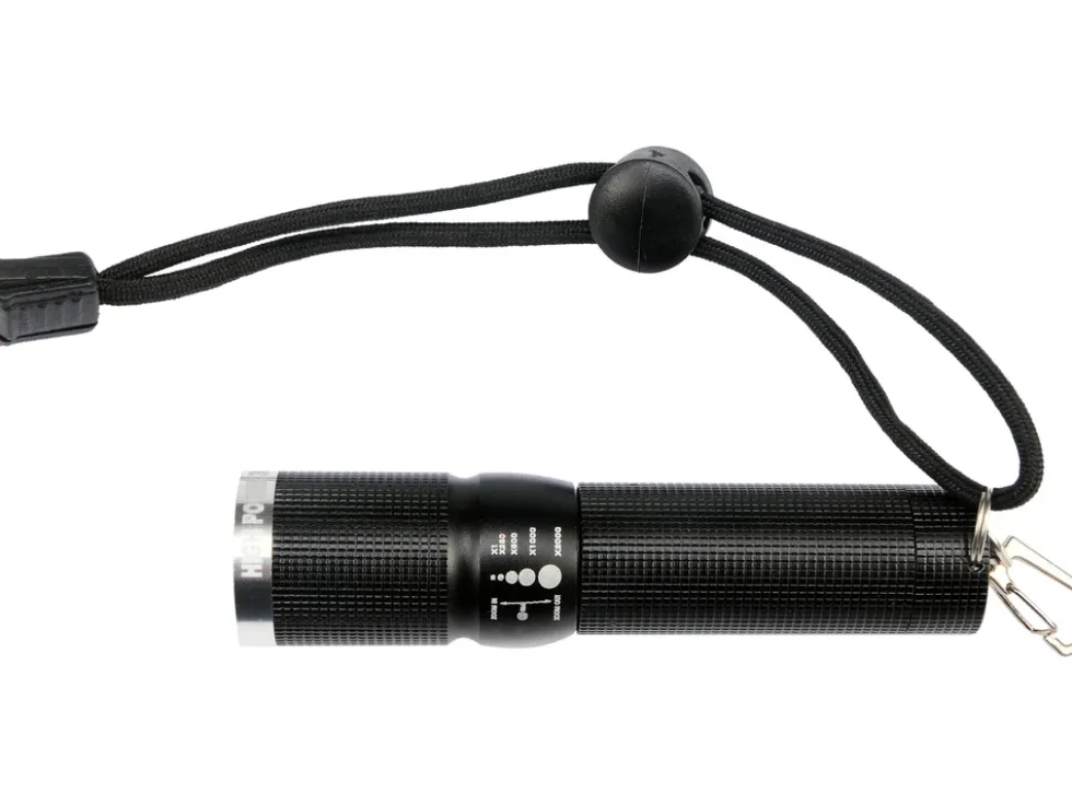 METALOWA LATARKA Z DIODĄ LED, 100X25MM