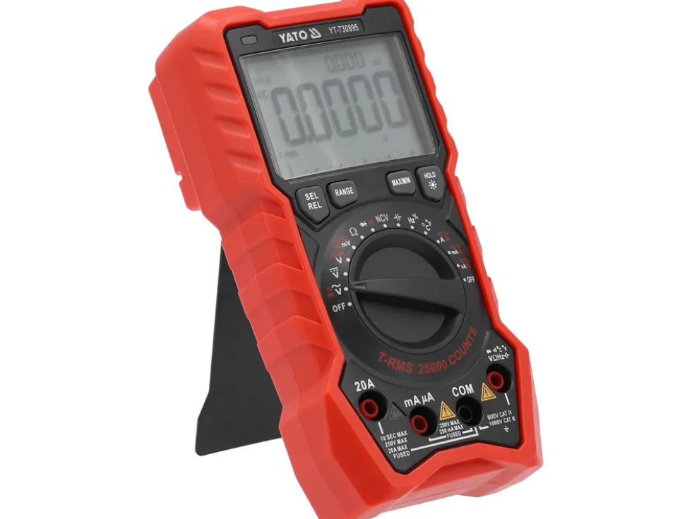 MIERNIK CYFROWY TRUE RMS AC+DC LCD 25000