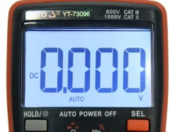 MIERNIK CYFROWY TRUE RMS Z AUTOMATYCZNYM ZAKRESEM LCD 6000
