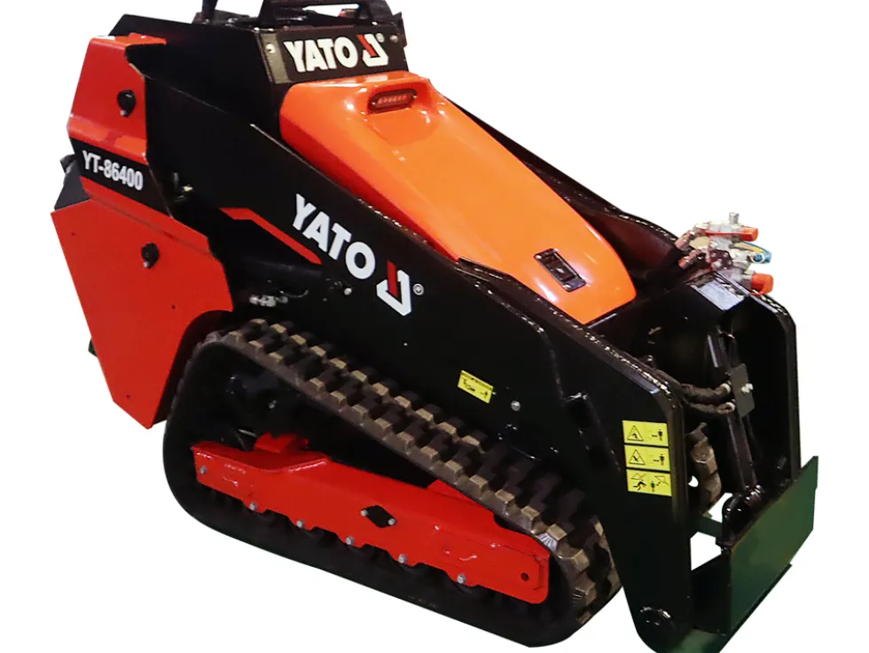 MINI ŁADOWARKA GĄSIENICOWA 24,7 KM, ŁADOWNOŚĆ 650 KG, WAGA 1,5T, KOMPAKTOWA, SILNIK KUBOTA, HYDRAULIKA WŁOSKA
