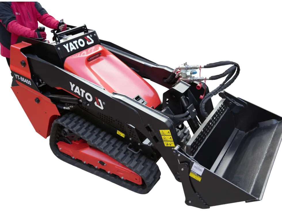 MINI ŁADOWARKA GĄSIENICOWA 24,7 KM, ŁADOWNOŚĆ 650 KG, WAGA 1,5T, KOMPAKTOWA, SILNIK KUBOTA, HYDRAULIKA WŁOSKA