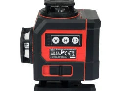 MINI LASER ZIELONY 16 LINIOWY 4D Z AKCSESORIAMI