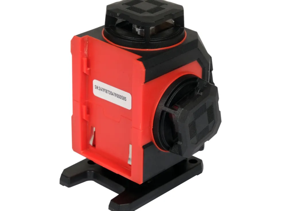 MINI LASER ZIELONY 16 LINIOWY 4D Z AKCSESORIAMI