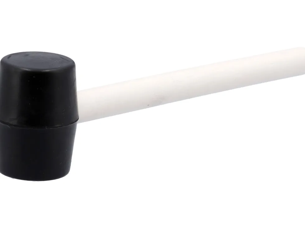 MŁOTEK GUMOWY 230G,TRZONEK DREWNIANY