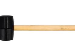 MŁOTEK GUMOWY 450G,TRZONEK DREWNIANY