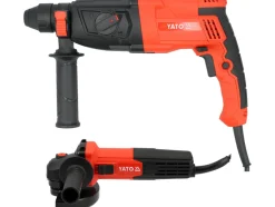 MŁOT SDS PLUS 3,2J /SZLIFIERKA KĄTOWA 750W ZESTAW
