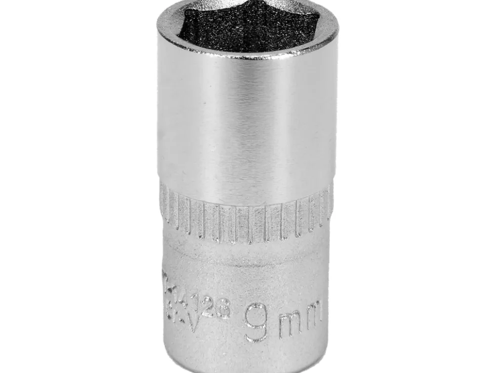 NASADKA 9MM 1/4" 6-KĄT. CV KRÓTKA
