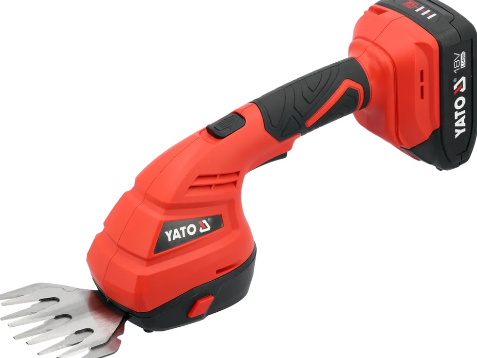 NOŻYCE DO TRAWY I ŻYWOPŁOTU 18V Z BATERIĄ 2AH I ŁADOWARKĄ, BRUSHLESS