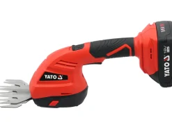 NOŻYCE DO TRAWY I ŻYWOPŁOTU 18V Z BATERIĄ 2AH I ŁADOWARKĄ, BRUSHLESS
