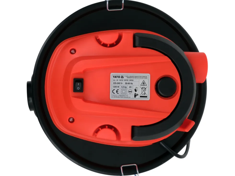 ODKURZACZ WARSZTATOWY I DO POPIOŁU 1200W 20L
