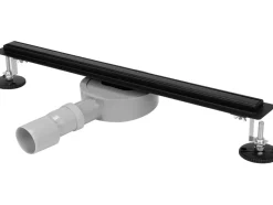 ODPŁYW LINIOWY SLIM BLACK 80 CM