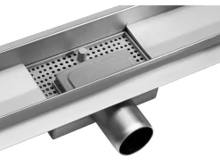 ODPŁYW LINIOWY WHITE GLASS 60 CM WET&DRY