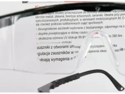OKULARY OCHRONNE KOREKCYJNE +1