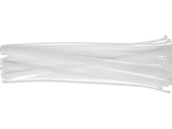 OPASKI PLASTIKOWE, ROZPINANE 7,6X400MM 50SZT. BIAŁ