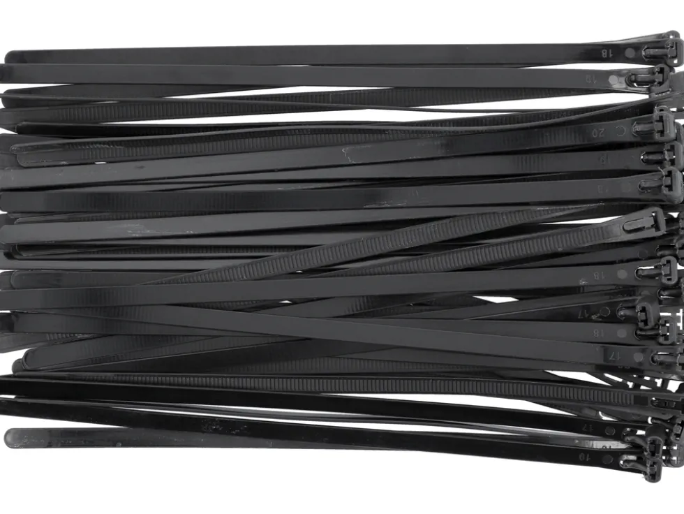 OPASKI PLASTIKOWE, ROZPINANE 7,6X250MM 50SZT. CZAR