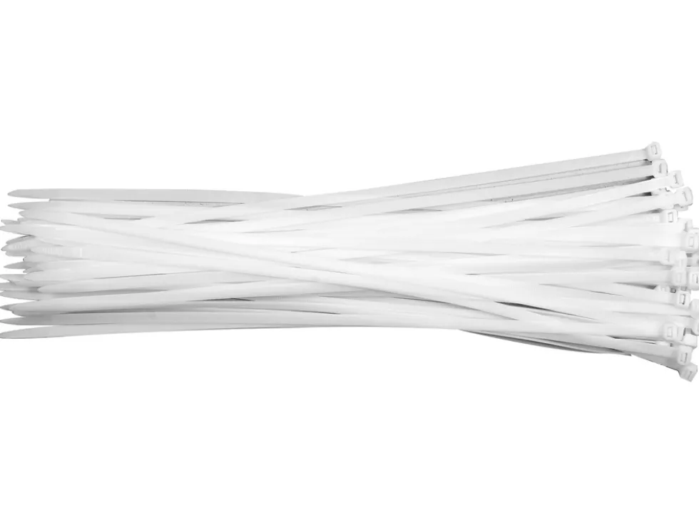 OPASKI PLASTIKOWE 430X7,6 50SZT. BIAŁE