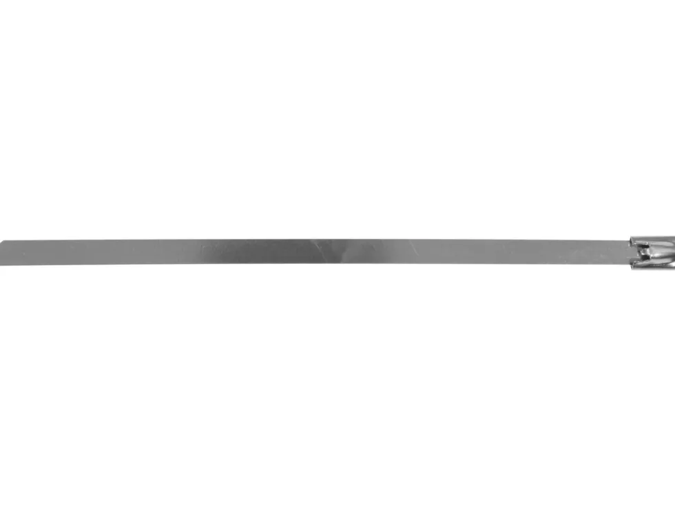 OPASKI ZACISKOWE ZE STALI NIERDZEWNEJ 4.6X125MM 100SZT.