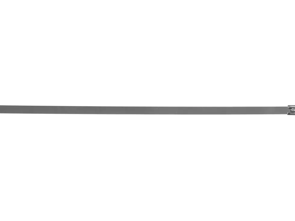 OPASKI ZACISKOWE ZE STALI NIERDZEWNEJ 4.6X250MM 100SZT.